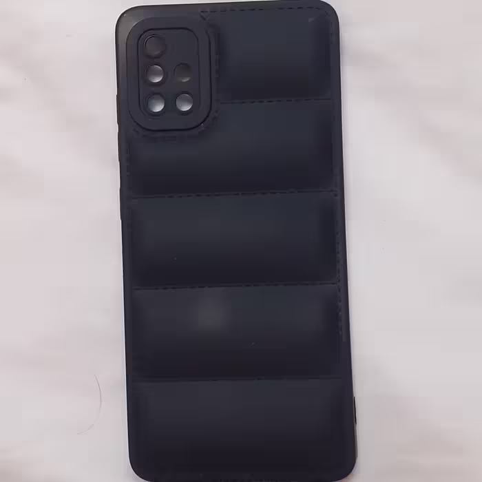 قاب گوشی پافری مشکی مات موبایل سامسونگ A51   4G