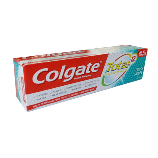 خمیردندان نعنایی دوازده کاره کولگیت Colgate Total