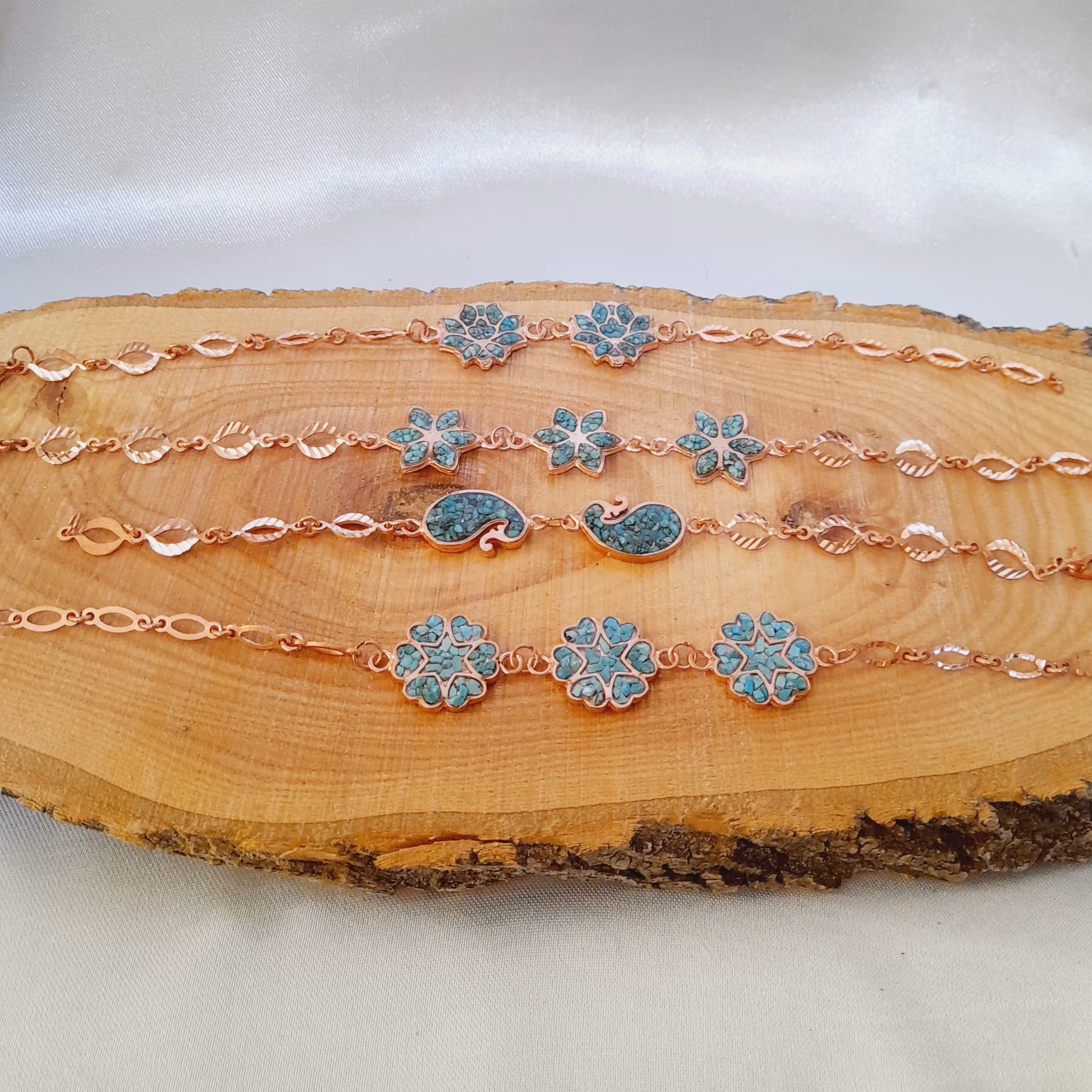 دستبند های فیروزه کوبی 