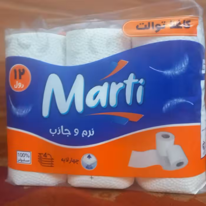 دستمال توالت جنس عالی جذب فوق العاده 3لایه ضخیم