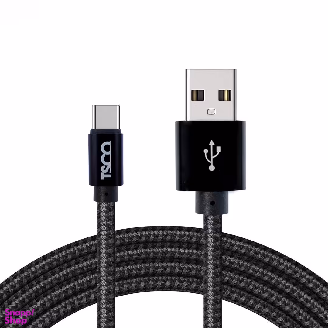 کابل تبدیل USB به USB-C تسکو (Tsco) مدل Tcc182 به طول 1m