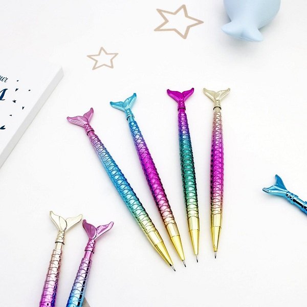 اتود فانتزی پری دریایی 0.5  /مداد نوکی فانتزی طرح پری دریایی