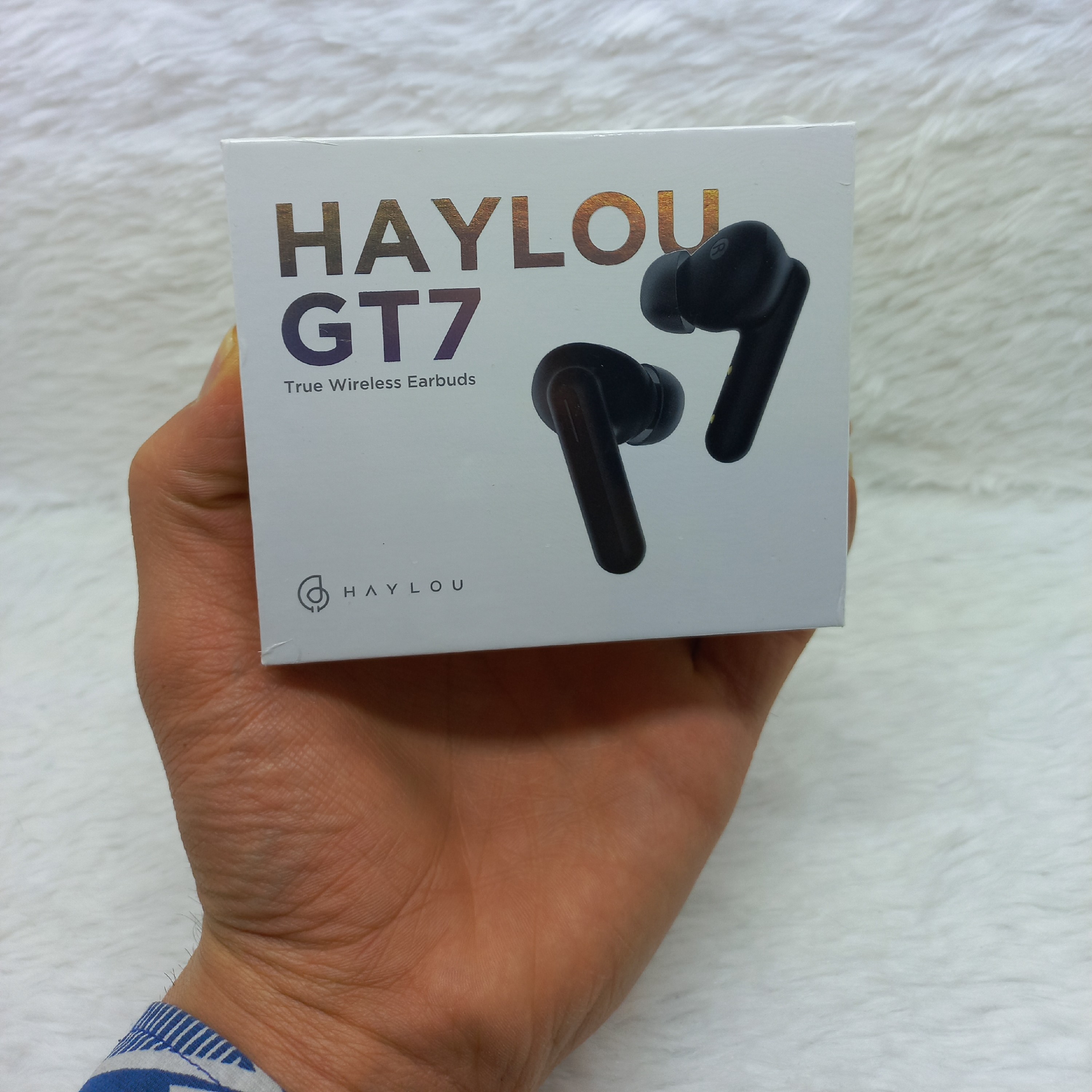 هندزفری بلوتوثی هایلو مدل GT7 GLOBAL با گارانتی 6 ماهه رنگ مشکی