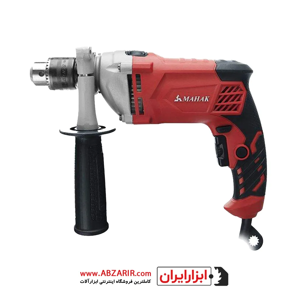 دریل چکشی 13 میلیمتر نیم گیربکس محک مدل DM-13/850S