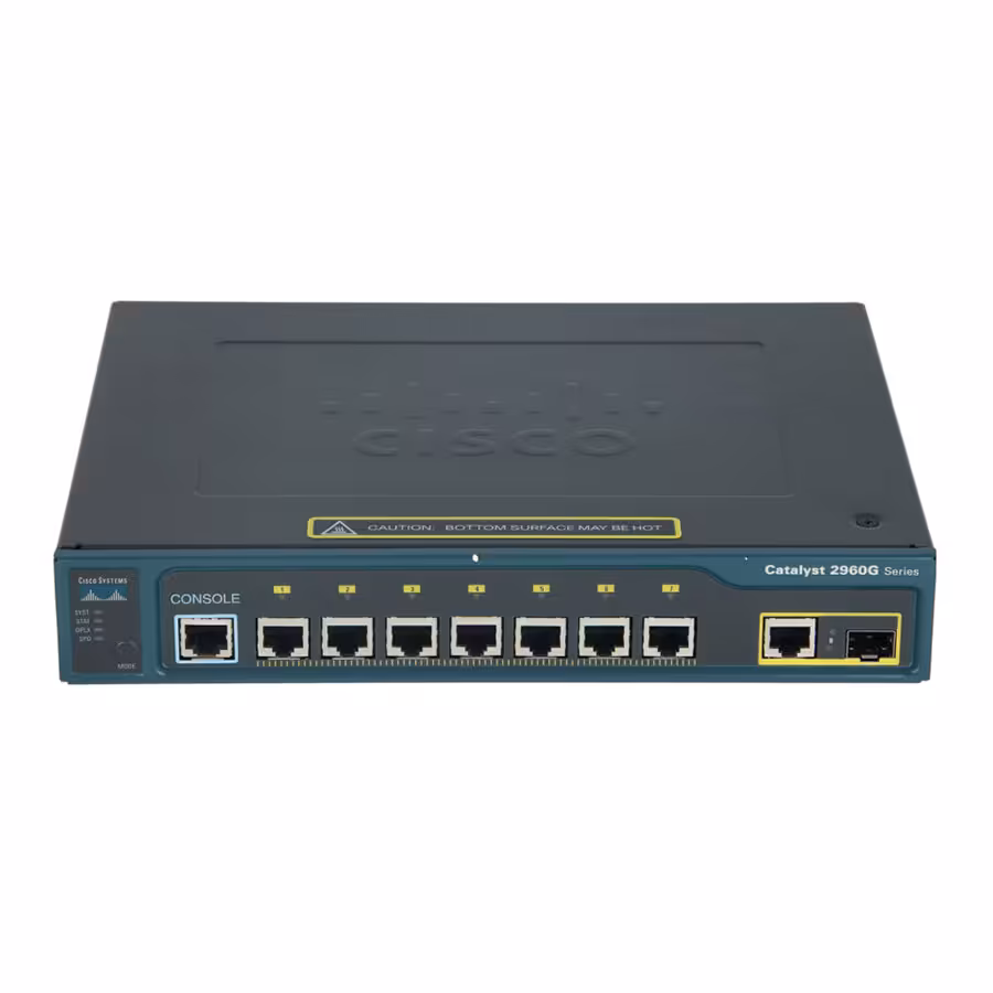 قیمت و خرید سوييچ 8 پورت سیسکو مدل WS-C2960G-8TC-L | یاس ارتباط