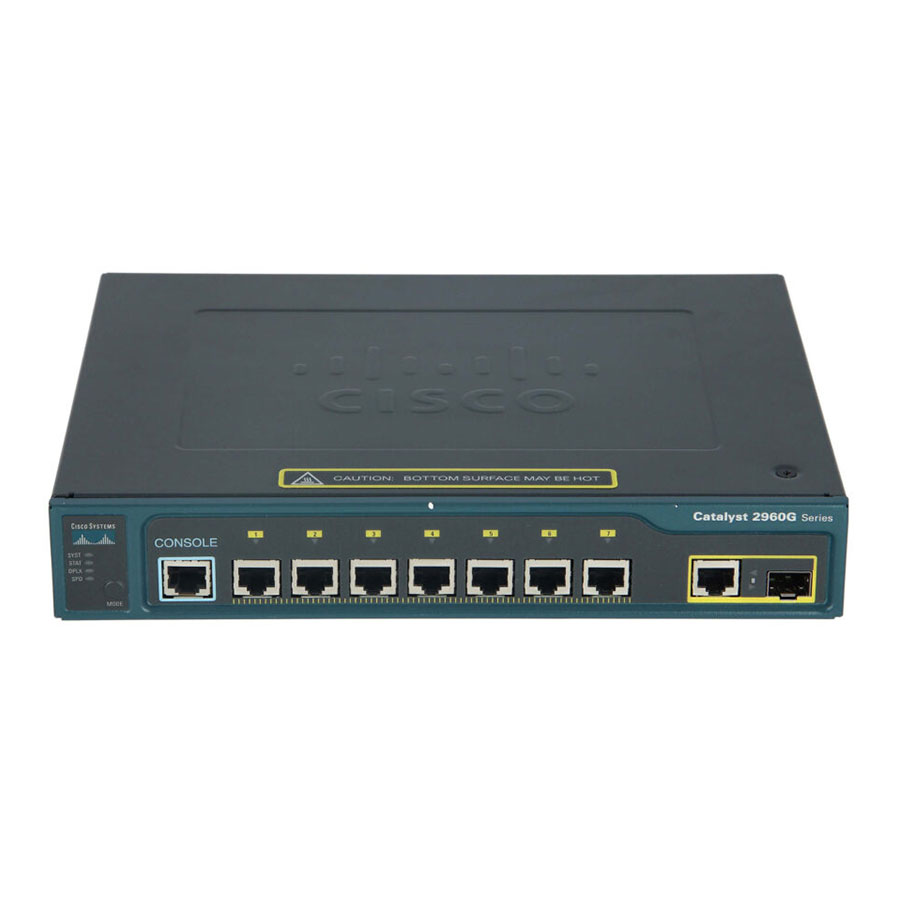 قیمت و خرید سوييچ 8 پورت سیسکو مدل WS-C2960G-8TC-L | یاس ارتباط