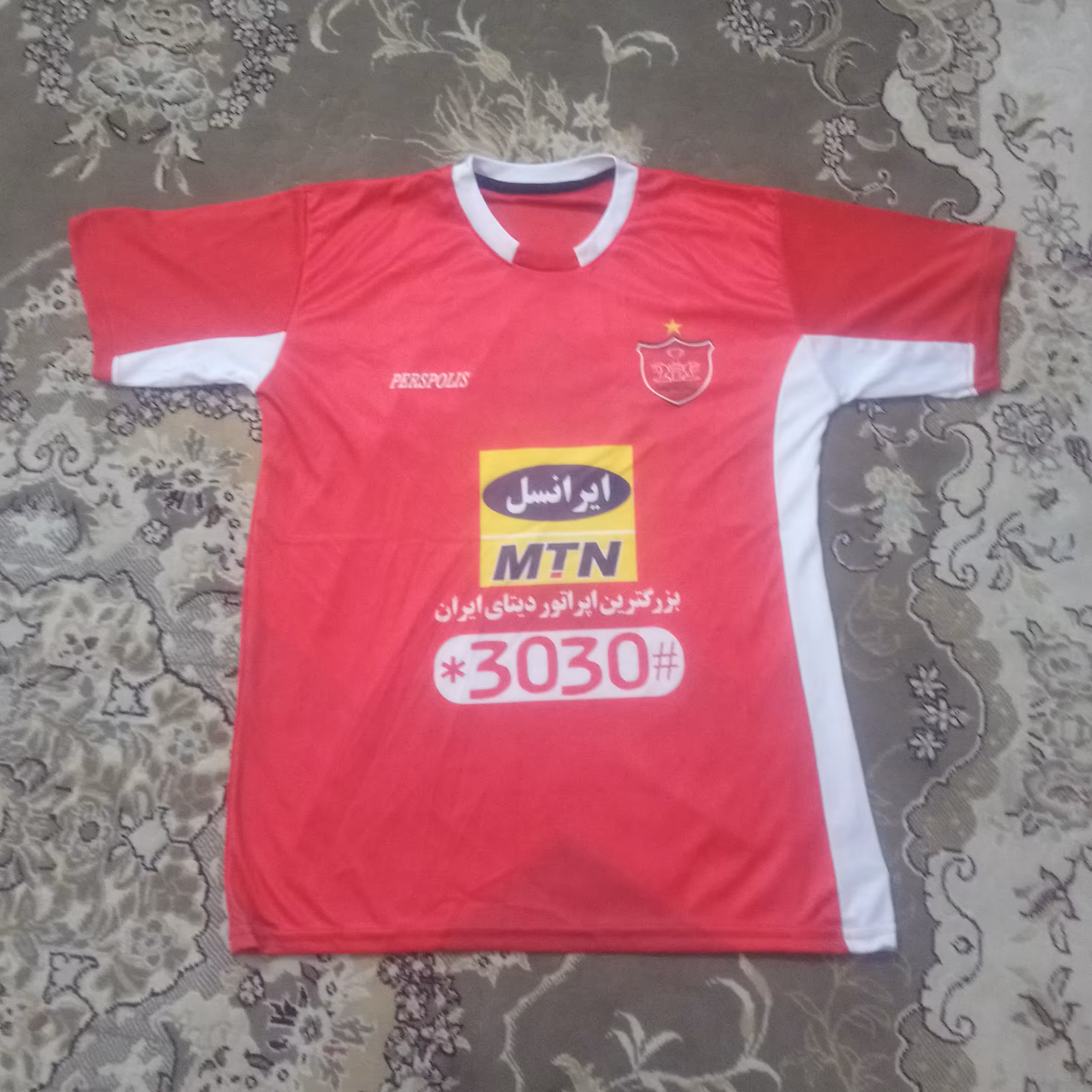 پیراهن و شورت پرسپولیس سایز 5