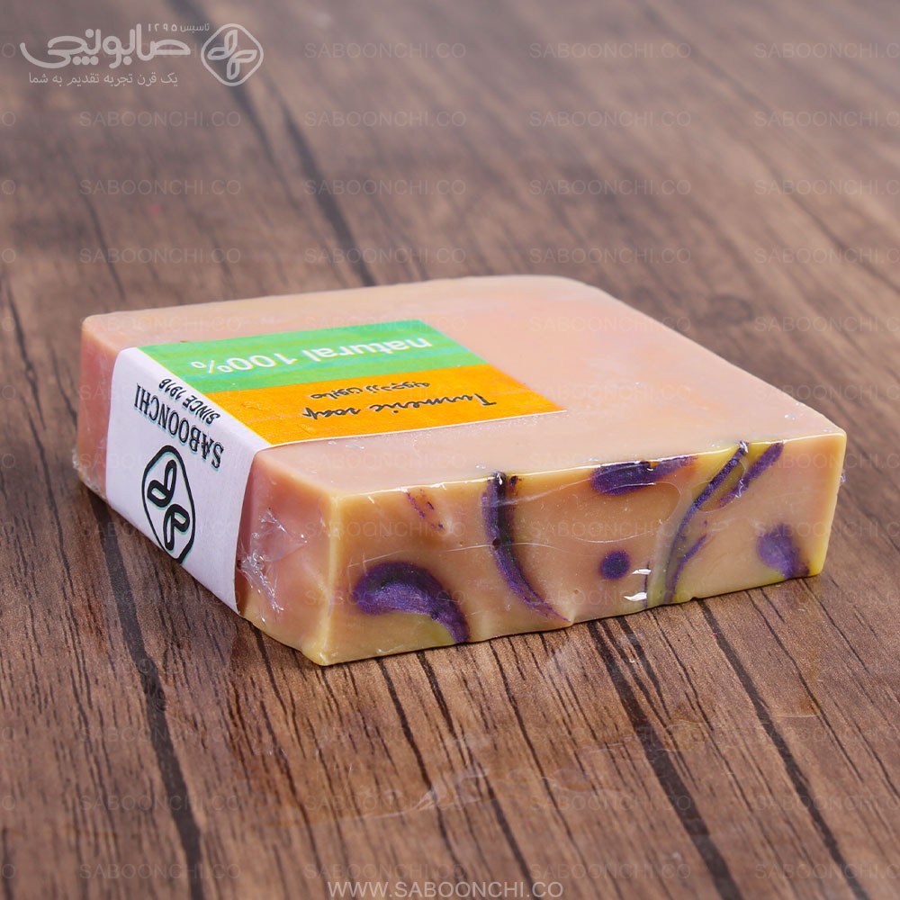 صابون دست ساز زرد چوبه 