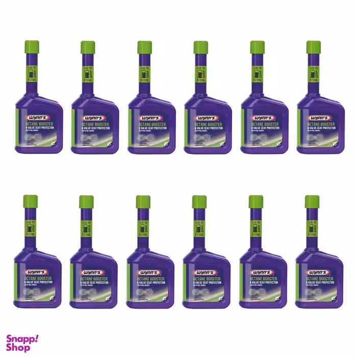 اکتان بوستر و مکمل سوخت وینز مدل Octane Booster حجم 325 میلی لیتر بسته 12 عددی