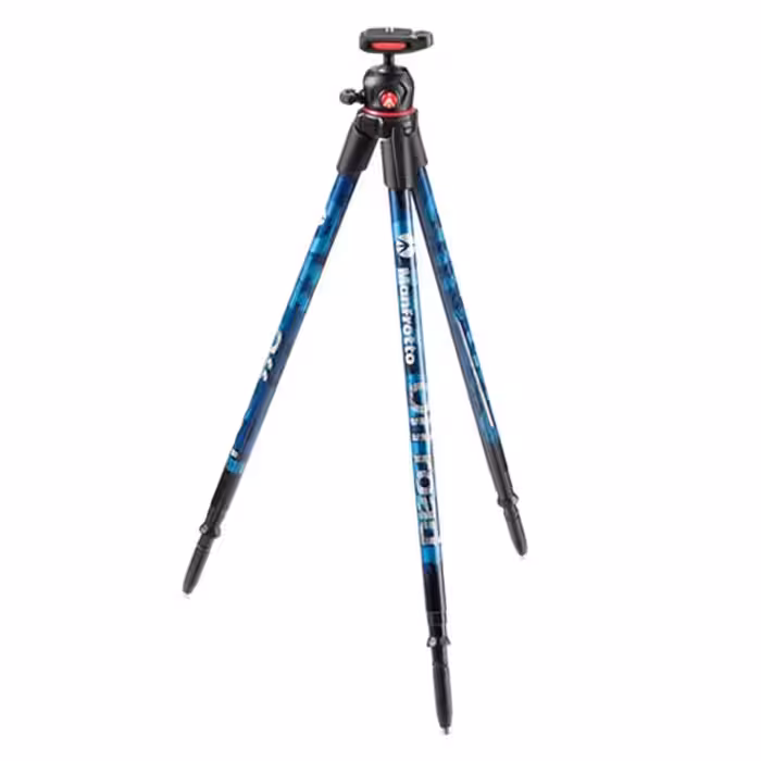 خرید سه پایه دوربین Manfrotto MKOFFROAD Off road with Ball Head Blue با بهترین قیمت