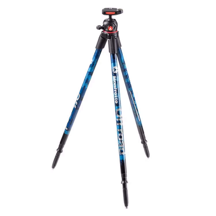 خرید سه پایه دوربین Manfrotto MKOFFROAD Off road with Ball Head Blue با بهترین قیمت