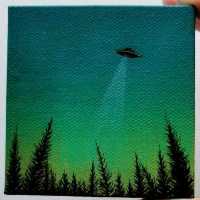 تابلو نقاشی رنگ روغن طرح سفینه