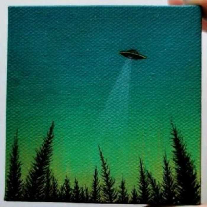 تابلو نقاشی رنگ روغن طرح سفینه