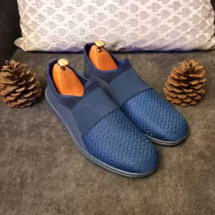 کفش روزمره راحتی مردانه رویه مش تنفسی سایز 42