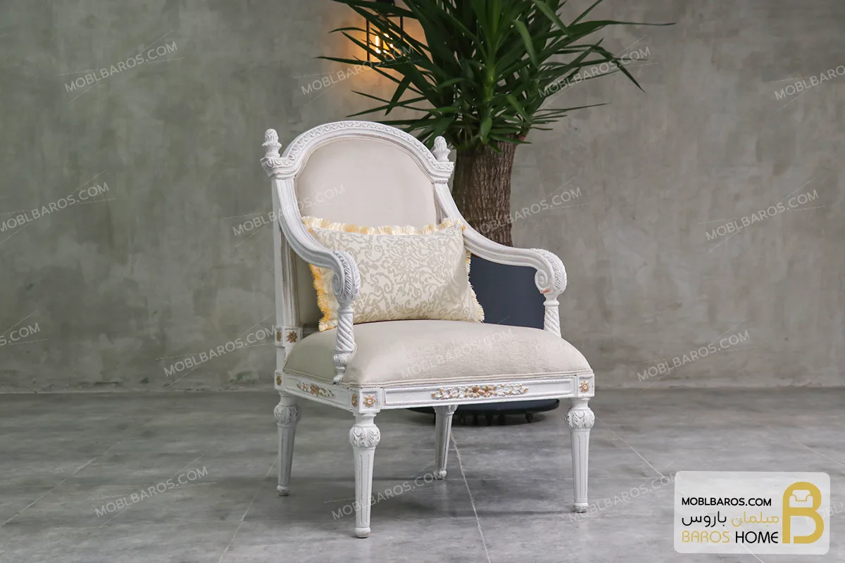 مبل تک نفره جدید کاجی کد 2