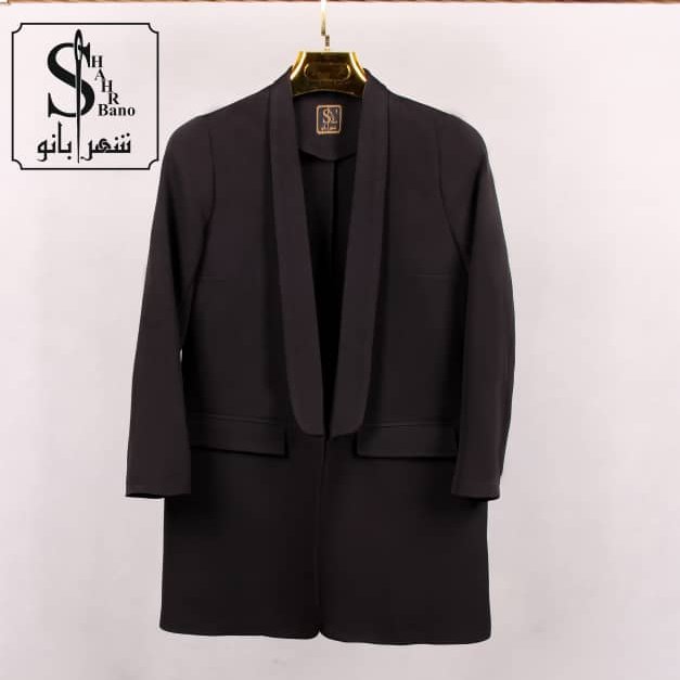 کت مازاراتی یقه ارشال تک مشکی