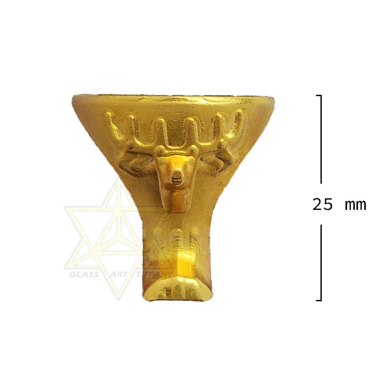 پایه گوزنی طلایی