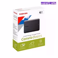 هارد اکسترنال 4 ترابایت توشیبا TOSHIBA Canvio Basics 4TB