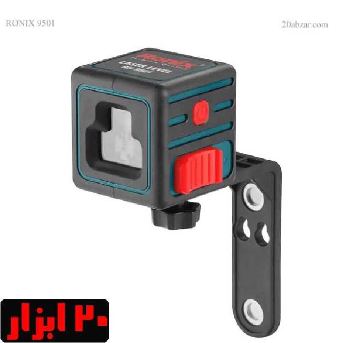 تراز لیزری دو خط نور قرمز مکعبی رونیکس مدل RH-9501