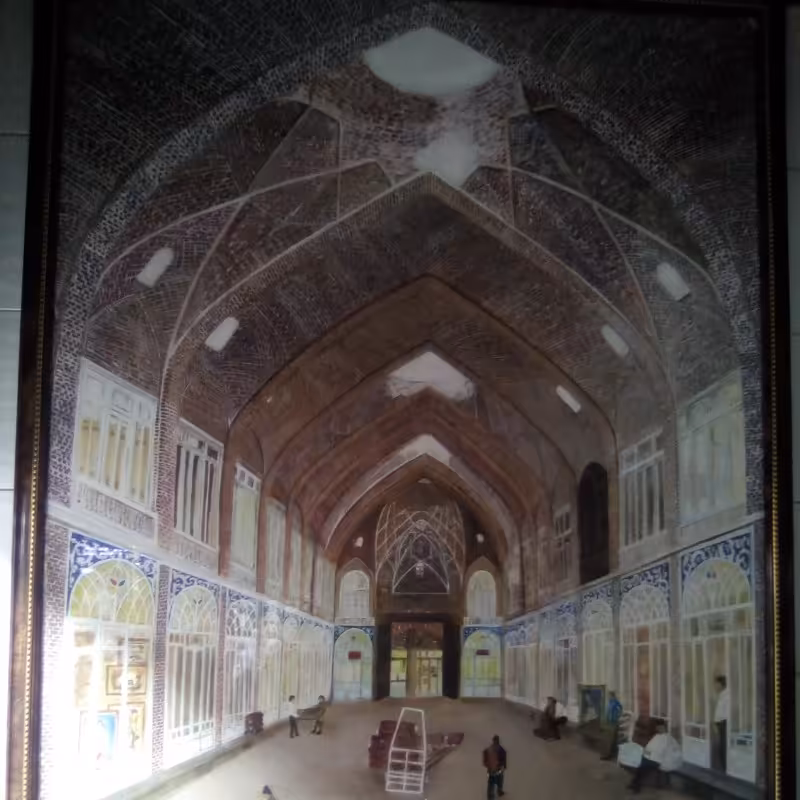 نقاشی رنگ روغن  از بازار مظفریه تبریز