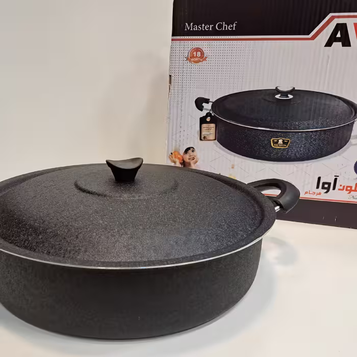 تابه گرانیت بزرگ آوا سایز  48 (32 تا 35 نفره)