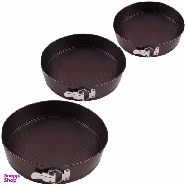 قالب کیک مدل کمربندی مجموعه 3 عددی