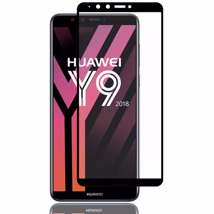 گلس نانو برای هوآوی HUAWEI Y9 2018 فول کاور و تمام چسب