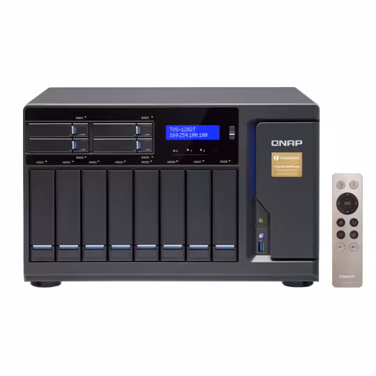 قیمت و خرید ذخيره ساز تحت شبکه کيونپ مدل TVS-1282T-i7-32G | یاس ارتباط