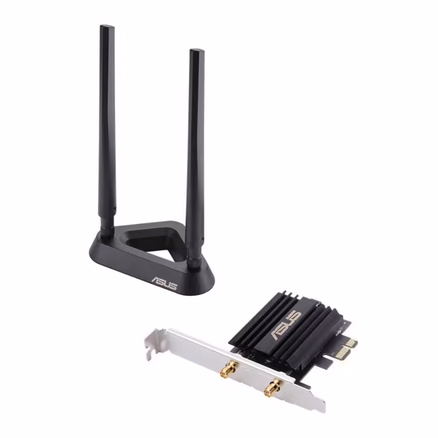 کارت شبکه بی‌سیم و دوباند AX3000 WiFi6 ایسوس مدل Asus PCE-AX58BT