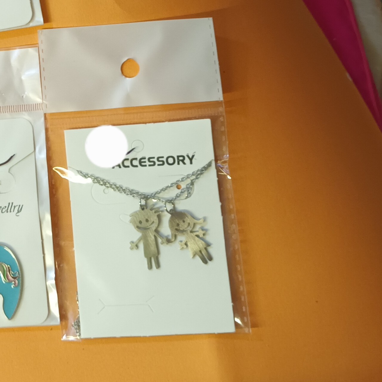 ست گردنبند استیل دو ادمک