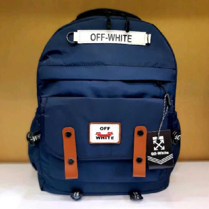 کوله پشتی آف‌وایت سورمه ای