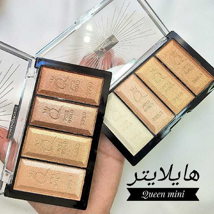 پالت هایلایتر پودری کوئین