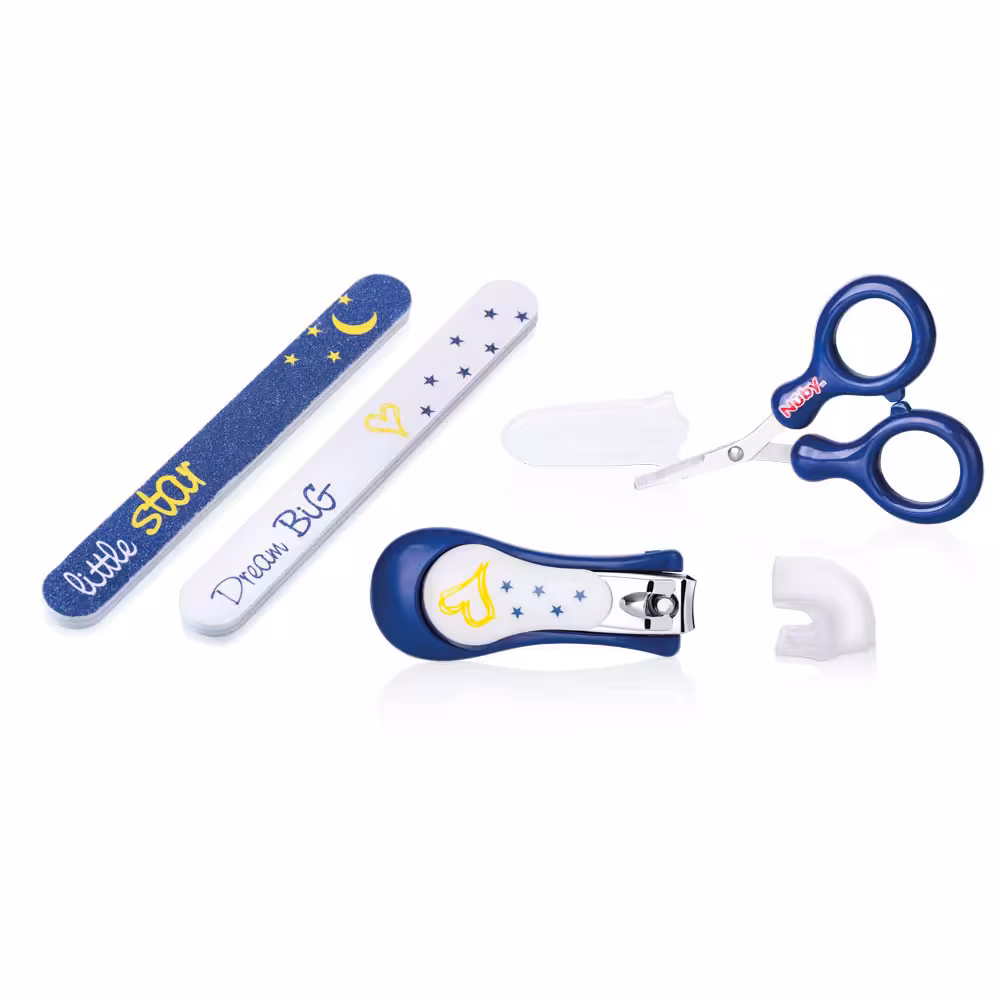 ست مانیکور 0  ماه نابی NUBY آبی