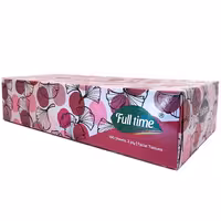 دستمال کاغذی فول تایم 200 برگ 