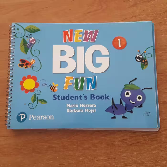 کتاب زبان بیگ فان New Big Fun 1 به همراه کتاب کار 
