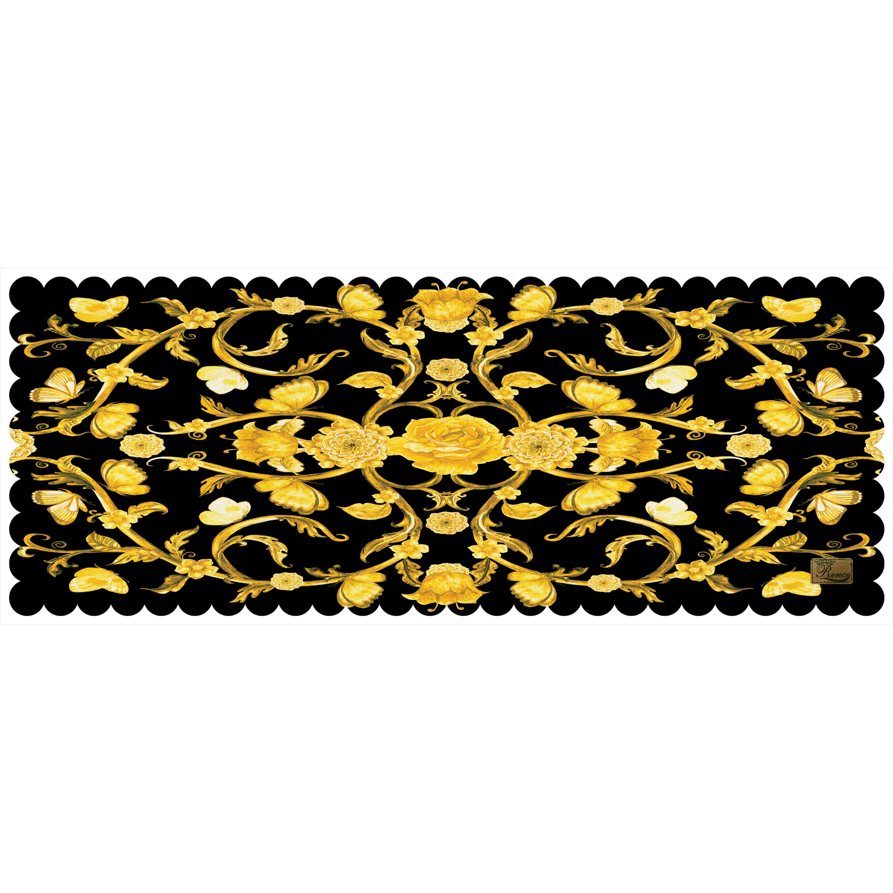 رانر رومیزی مخمل رنس مدل R1-42156 سایز 100x40 سانتی متر