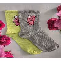 جوراب چند رنگ مردانه و زنانه تنیس کالج الگوی 6 قطعه Forever