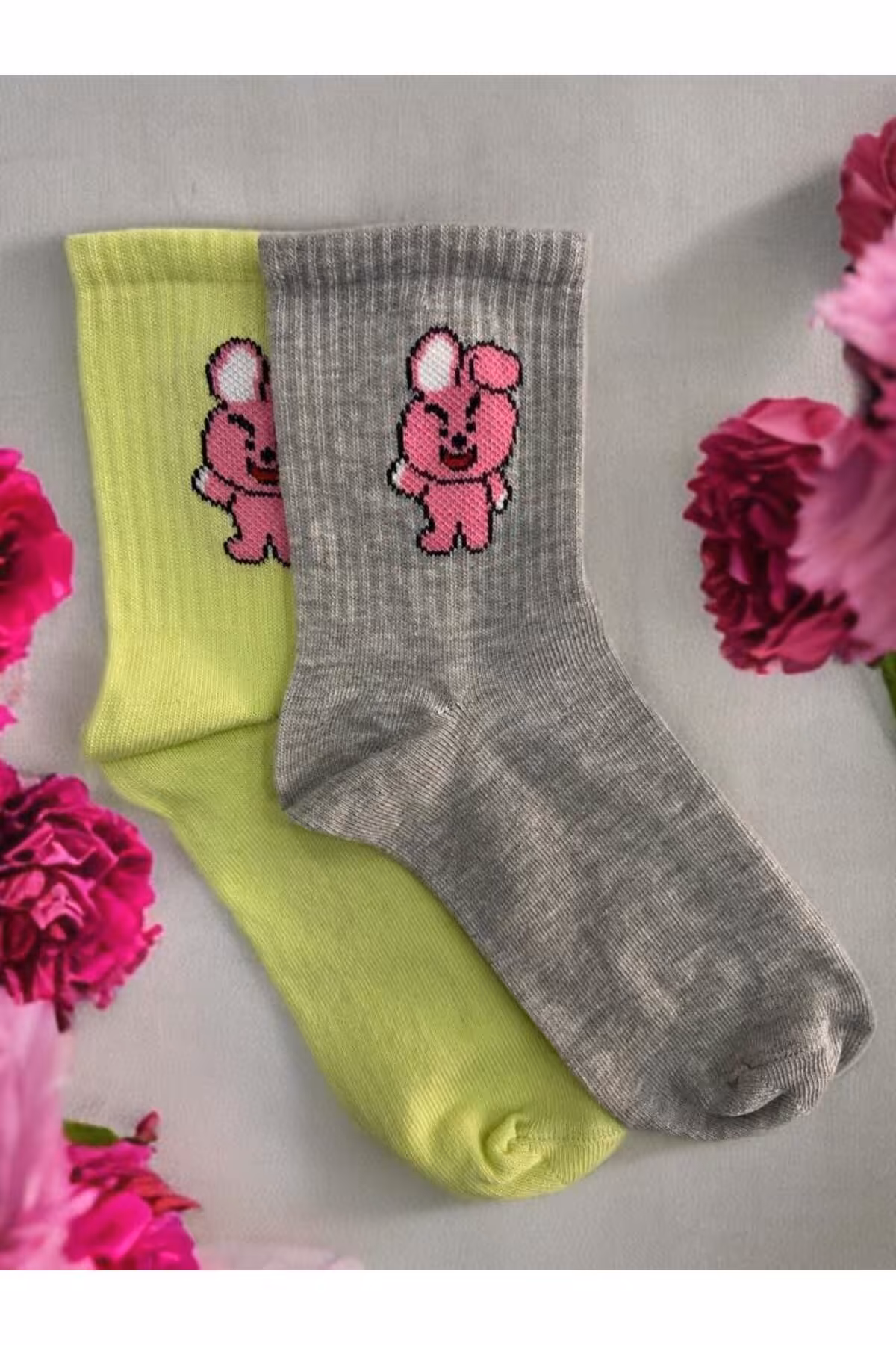 جوراب چند رنگ مردانه و زنانه تنیس کالج الگوی 6 قطعه Forever