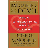 کتاب زبان اصلی Bargaining with the Devil اثر Robert H Mnookin انتشارات تازهها