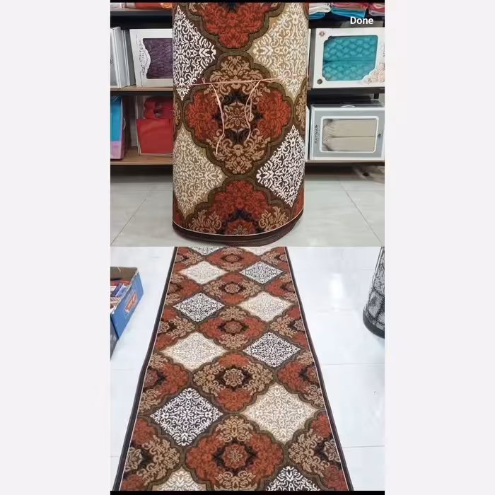 کناره گلیم ماشینی کاشان فقط سایز110 (پس کرایه)