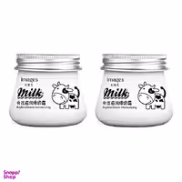 کرم مرطوب کننده ایمجز (Images) مدل شیر برفی وزن 80 گرم بسته 2 عددی