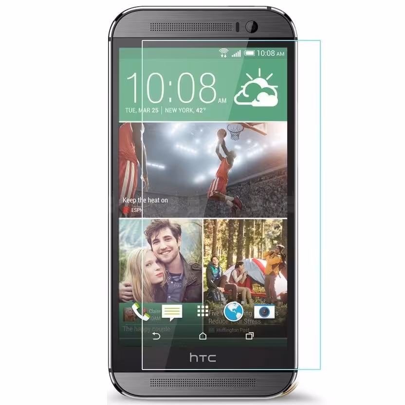 محافظ صفحه نمایش گلس مناسب برای گوشی موبایل اچ تی سی ام 8