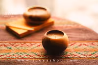 جاشمعی گرد چوبی مینیمال