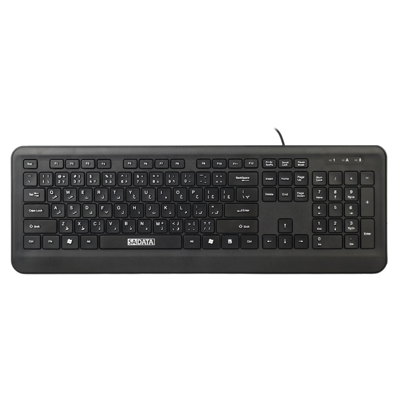 کیبورد USB سادیتا مدل SK-201SADATA SK-201 USB Wired Keyboard