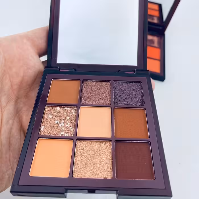  پالت سایه نه رنگ هدی موجی کیفیت بالا رنگ شاین و مات بدون ریزش بیگمنت بسیار بالا