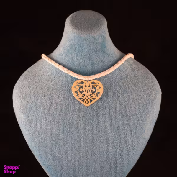 گردنبند طلا 18 عیار زنانه سانا گالری مدل قلب کد D10339