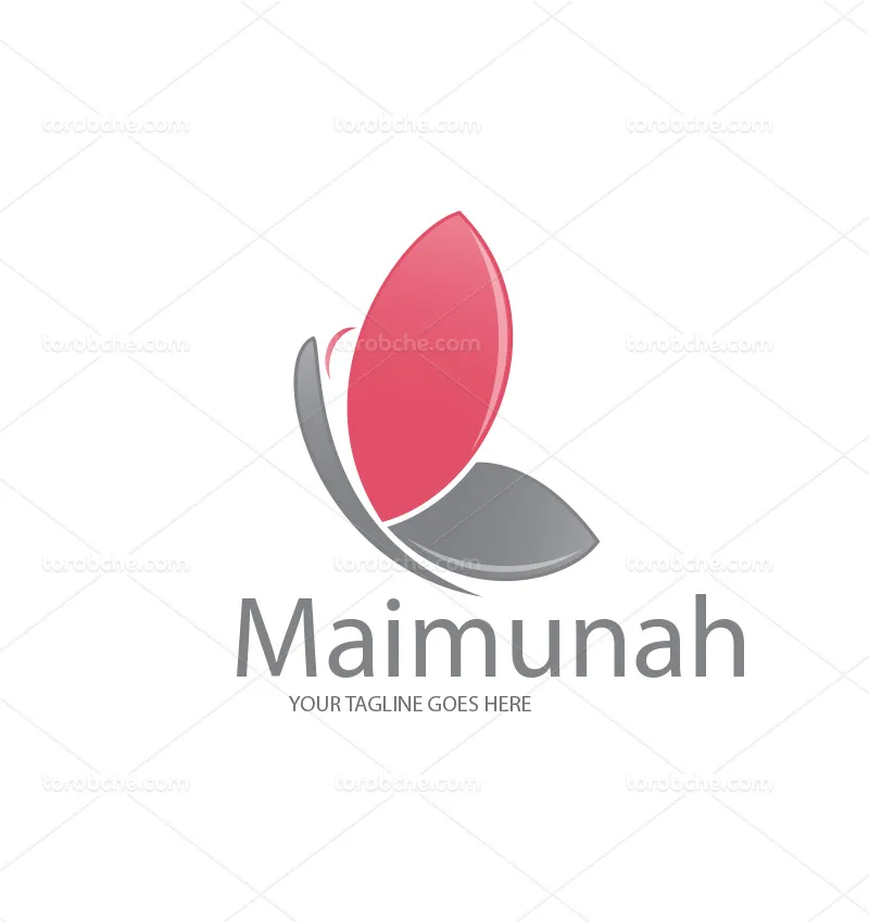 وکتور لوگو پروانه | گرافیک با طعم تربچه