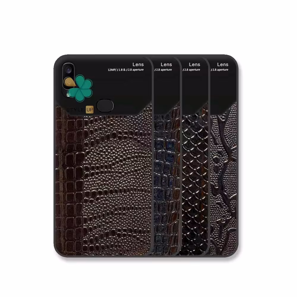 قاب پشت گلس چرمی گوشی سامسونگ Samsung A10s مدل مونت بلنک