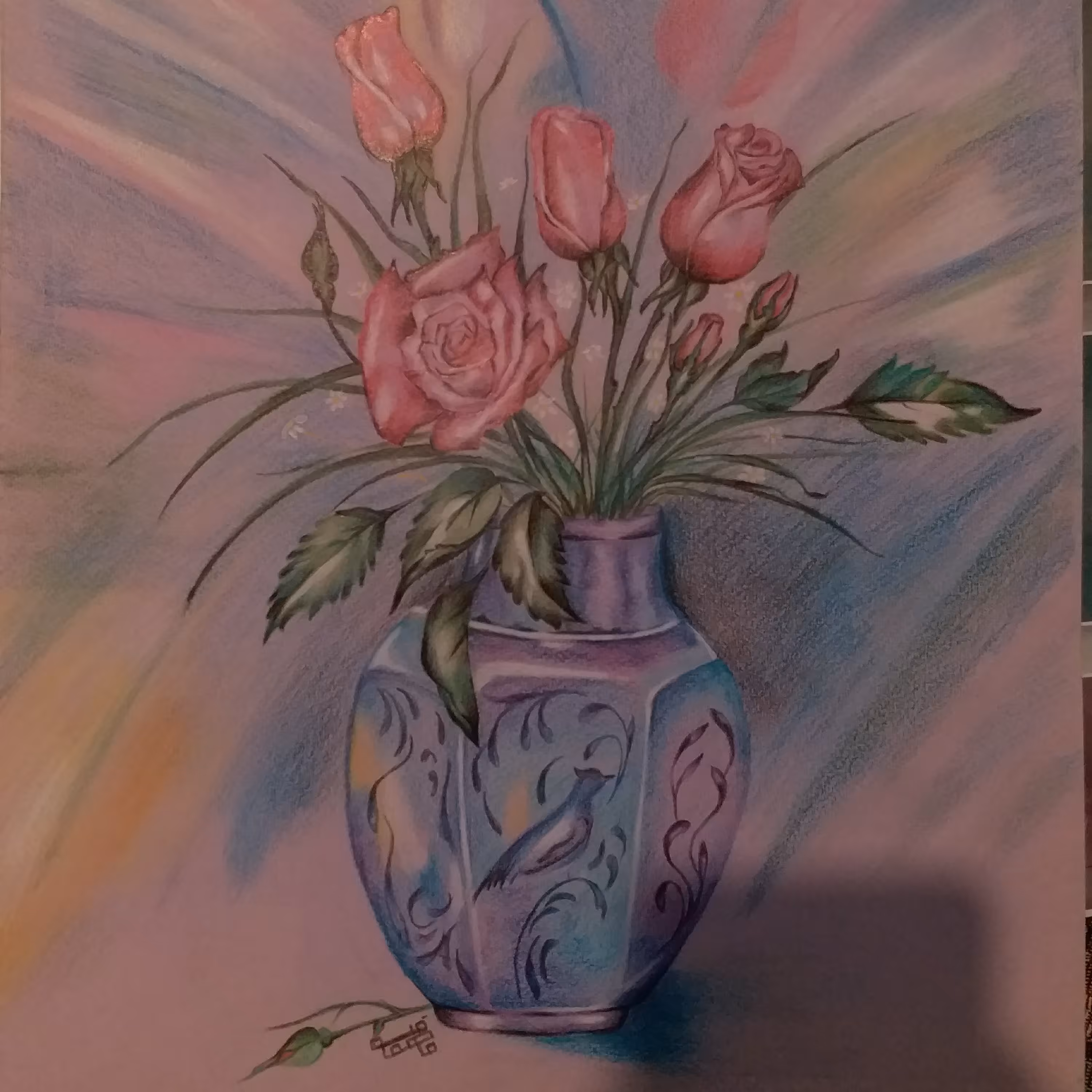 نقاشی مدادرنگی