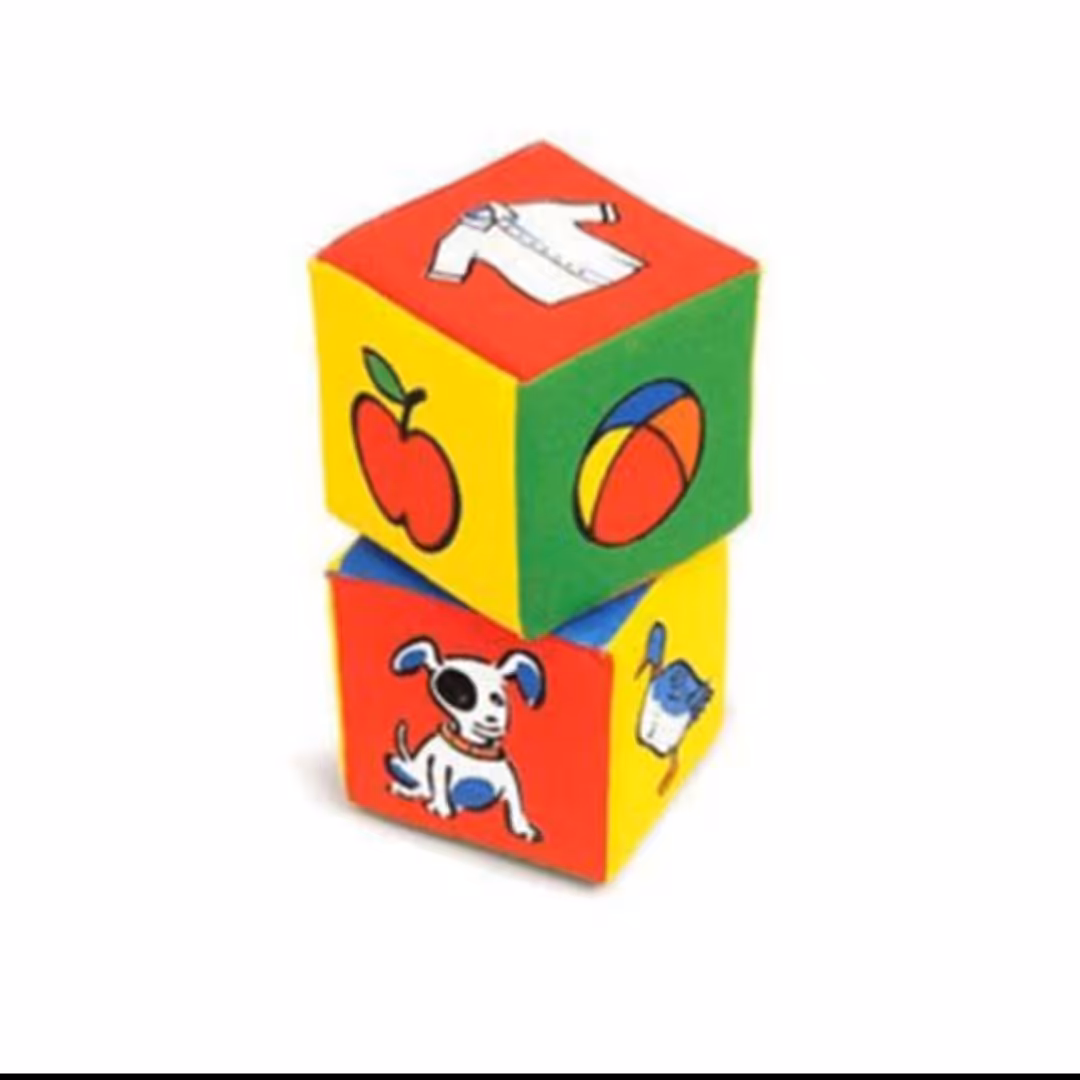 اسباب بازی مکعب های ابری دو عددی